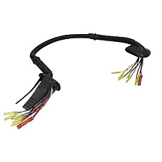 Set de reparat cabluri, capota portbagaj Fir de cablu pentru capacul portbagajului 570mm numar pini: 7 cu capac Dreapta/Stanga AUDI A4 B6 1.6-4.2 11.00-12.04 SENCOM SEN1014365
