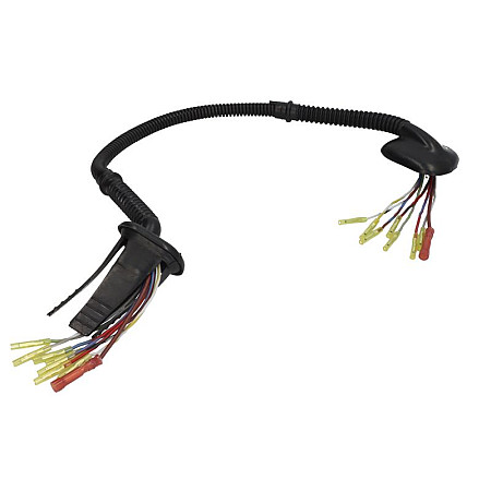 Set de reparat cabluri, capota portbagaj Fir de cablu pentru capacul portbagajului 570mm numar pini: 7 cu capac Dreapta/Stanga AUDI A4 B6 1.6-4.2 11.00-12.04 SENCOM SEN1014365