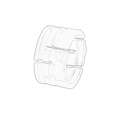 Bucsa, bieleta directie Steering rack silentblock BMW 3 E21 1.6-2.3 06.75-03.84 OE BMW 32 11 1 116 910