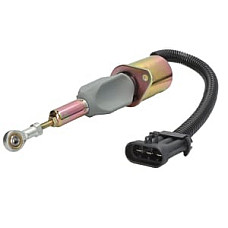 Element pompa injectie combustibil (solenoid coil; Valva solenoid (extinguishing) for injection pump, 12V) NEW HOLLAND TC56, TR89, TR97, TR98, 63, 65, 66, 67 - ENGITECH ENT220074