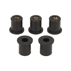 Elementi asamblare (16x12,7x16x1,3x9,7; M6x1,0 5 pcs. set; deflector nut) TOURMAX WEN-006
