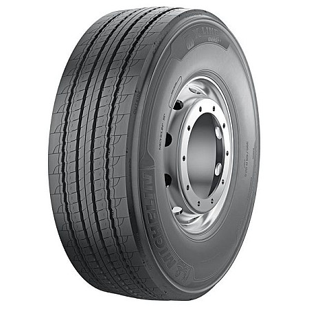 Anvelopa ax fata LKW 130553 X Line Energy F MICHELIN Anvelopa camion Autostrada Directie 160K etichete: Din data de 01.05.2021: eficienta combustibil - B aderenta pe teren umed - B clasa de masurare a zgomotului MICHELIN 385/65R22.5 CMI X L F AS