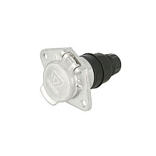 Dulie Priza plug-in numar pini/mumar pini activi 1 24V 300A conector acoperit cu argint contacte inchise negru pentru furtun cu diametrul de 35 mm2 JAEGER 151290EJ
