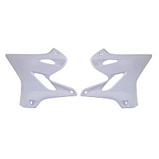 Kituri de plastic Radiator covers colour White YAMAHA YZ 125/250 2015-2021 CEMOTO 8417500008 CEM