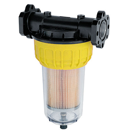 "Aparate pentru fluide si combustibili PIUSI Filtr wstepny do ON 100L/min z glowka podlaczenie 1"" wymienne wklady." PIUSI F00611B00