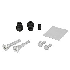 Set bucsi de ghidaj, etrier frana Kit reparare etrier Spate Dreapta/Stanga HYUNDAI ACCENT III KIA CARNIVAL III RIO II 1.4-2.9D 03.05- QUICK BRAKE QB113-1425X