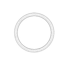 Garnitura, pompa de apa Water pump gasket BMW 3 E36 3 E46 Z3 E36 1.6-2.0 09.90-07.05 OE BMW 11 51 1 714 519