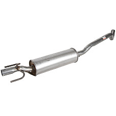 Toba esapamet intermediara Sistem de evacuare a amortizorului OPEL CORSA B 1.2-1.7D 03.93-12.01 BOSAL BOS281-039