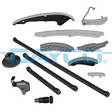 Chit lant de distributie Timing set chain + sprocket AUDI A3 A4 ALLROAD B8 A4 B8 A5 SEAT ALHAMBRA ALTEA ALTEA XL LEON SKODA OCTAVIA II SUPERB II YETI VW BEETLE CC B7 GOLF VI 1.8/2.0/2.0ALK 09.04- DAYCO DAYKTC1186