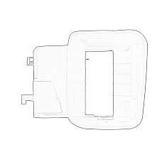 Clapeta aer suplimentar Air flow control module for intercooler RENAULT CAPTUR I CLIO IV 01.15- OE RENAULT 21 55 803 21R