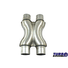 &quot;Alte elemente sistem de evacuare Exhaust pipe X-Pipe 2.0&quot;&quot; 51mm&quot; TURBOWORKS MP-TL-014
