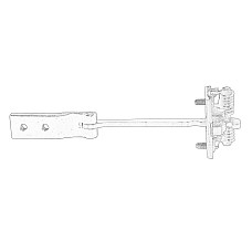 Fixare usa Limitator pentru usi Dreapta/Stanga OE RVI RVI5000938852