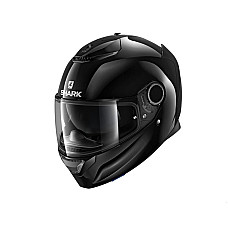 Cati integrale Casca casca cu fata intreaga SHARK SPARTAN BLANK culoare negru marime 2XL SHARK HE3430E-BLK-XXL