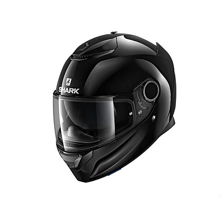 Cati integrale Casca casca cu fata intreaga SHARK SPARTAN BLANK culoare negru marime L SHARK HE3430E-BLK-L