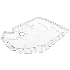 Baie de ulei lower part plastic SEAT ALHAMBRA ATECA LEON LEON SC LEON ST SKODA OCTAVIA III SUPERB III VW ARTEON ARTEON SHOOTING BRAKE GOLF ALLTRACK VII GOLF VII 1.8/2.0 11.12- OE VW 06K 103 600AE