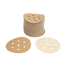 Abrazivi GOLD Hartie abraziva: disc scai numar gauri: 7 gradatie: P500 diametru:150mm culoare: bej ambalaje 100 buc SUNMIGHT SUN52617