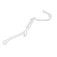 Conducta ulei, incarcare Teava de ulei a turbocompresorului HYUNDAI GRAND SANTA FE IX35 SANTA FE IV SANTA FE IV/SUV SANTA FE II SANTA FE III TUCSON KIA CARNIVAL III SORENTO II 2.0D/2.2D 03.06- HYUNDAI 282402F700