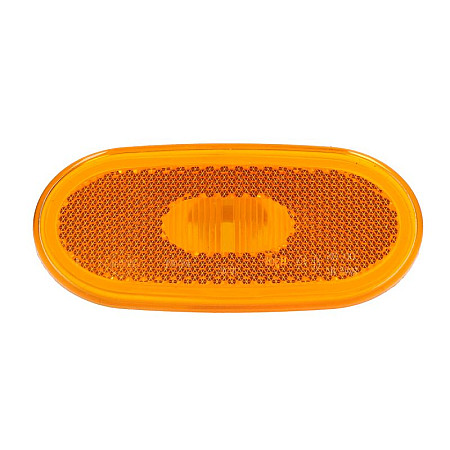 Lampa gabarit Outline marker lights L/R orange height 467mm width 1063mm depth 509mm embossed oval with reflector HOR 59 without bulb socket MERCEDES SPRINTER 35-T B906 06.06- TRUCKLIGHT SM-UN073-WS