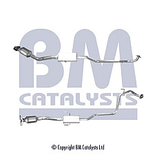 Catalizator EURO 6 TOYOTA YARIS YARIS/HATCHBACK 1.5H 03.12- BM CATALYSTS BM92090H