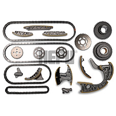 Chit lant de distributie Timing set chain + sprocket AUDI A4 ALLROAD B8 A4 B8 A5 A6 ALLROAD C6 A6 C6 Q5 Q7 VW PHAETON TOUAREG 2.7D/3.0D 11.04-03.18 HEPU HEP21-0306