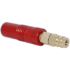 Unelte pentru intretinerea sistemului de  A/C Adaptor / Extension to HP R134a colour: red brand: BMW/FORD/MERCEDES BENZ/VOLVO ERRECOM ER RA1018.01