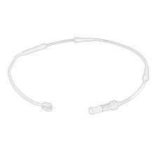 Senzor de avertizare,uzura placute de frana Fata OE BMW 34 35 6 870 349