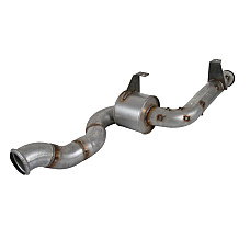 Racord evacuare Exhaust pipe length:1696mm DAF CF 85 XF 105 XF 95 MX265-XE390C 09.02- CLAMP DA610SA