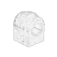 Bucsa, bara stabilizatoare Stabilizer bar bushing front L/R 235mm  FORD MONDEO V FORD USA FUSION 1.0-2.7 09.12- OE FORD 5255188