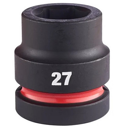 "Tubulara de impact Socket impact Hexagonal 1"" metric size: 27 mm" MILWAUKEE 4932480408