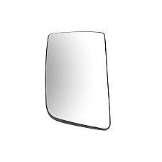 Sticla oglinda, oglinda retrovizoare exterioara Side mirror glass L 219 x196mm with heating SCANIA LPGRS 06.17- MEKRA 191019313099