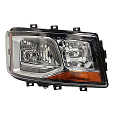 Farul departe R H7 H7 manual insert colour chromium plated indicator orange fits SCANIA LPGRS 0617 GIANT 131 SC06310MR