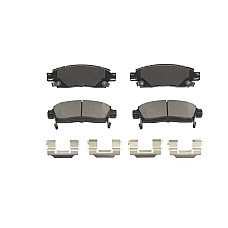 Set placute de frana Spate EN no ECE R90 certification BUICK ENCLAVE CHEVROLET TRAILBLAZER GMC ACADIA ENVOY SAAB 9-7X 3.6/4.2/5.3 09.01- USA BCD883AT