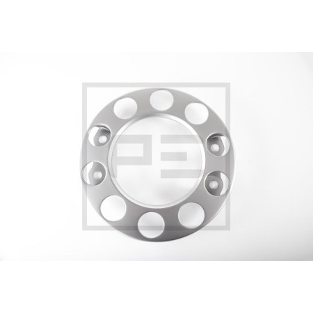 Capac roata Wheel cap front material: steel silver number of holes: 10 diameter: 335mm Empty painted MAN E2000 MERCEDES ACTROS ACTROS MP2 / MP3 ACTROS MP4 / MP5 ANTOS AROCS ATEGO ATEGO 2 PETERS 017.202-20