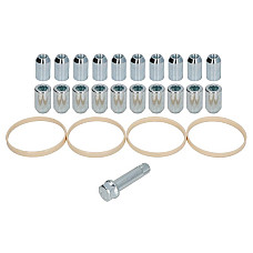 Trusa de montare a jantei de aliaj Fitting kit Y 76x716 N STAR M12x15 + STAR TOOL K19 1 kit / 4 wheels - B/N qty 20 MAK MAK 8000000853