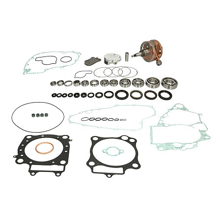 Set reparare de arbore cotit Kit reparatie motor tlok STD un set garnituri cu lagar cutie viteze piston pompa apa si kit HONDA CRF 450 2004 2004 CHEIE RABBIT WR101 025