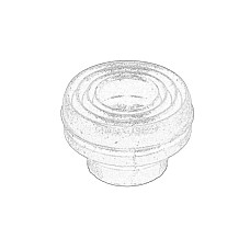 Suport radiator Radiator mounting top L/R rubber  CITROEN JUMPER II FIAT DUCATO PEUGEOT BOXER 2.0D-3.0D 04.06- OE FIAT 1349293080