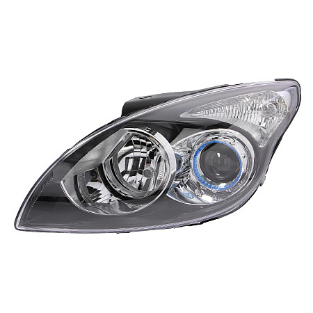 Far Lampa frontala Stanga H1/H7 electric cu motor culoare insert: negru HYUNDAI I30 TYC TYC 20-12278-15-2