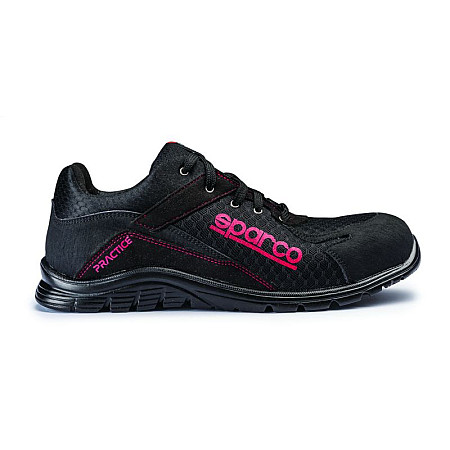 Protectia picioarelor SPARCO incaltaminte de protectie PRACTICE marime: 41 categorie de protectie: S1P SRC material: microfibra / net culoare: negru botul: compozit SPARCO TEAMWORK 07517 NRNR/41