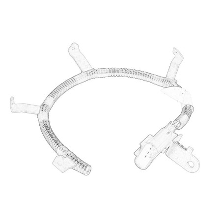 Cablaj bujie cu incandescena Glow plug electric harness CITROEN JUMPER FIAT DUCATO PEUGEOT BOXER 2.2D 04.06- OE FIAT 9660143280