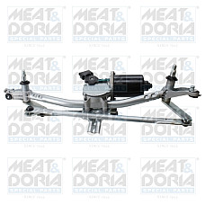 Sistem stergator parbriz Windscreen wiper mechanism front CITROEN BERLINGO BERLINGO MULTISPACE BERLINGO/MINIVAN PEUGEOT PARTNER TEPEE 04.08- MEAT &amp; DORIA MD207103
