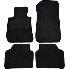 Covoras podea textil Floor mats Velours 4 pcs front/rear set colour neagra BMW 3 E90 3 E91 3 E92 12.04-12.13 Saloon MAMMOOTH MMT A041 BM90 PRM 01