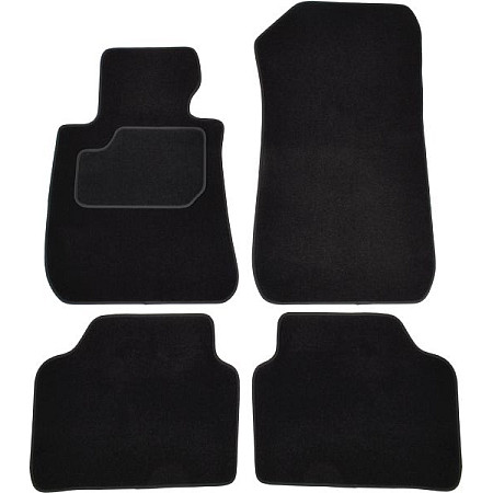 Covoras podea textil Floor mats Velours 4 pcs front/rear set colour neagra BMW 3 E90 3 E91 3 E92 12.04-12.13 Saloon MAMMOOTH MMT A041 BM90 PRM 01