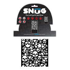 Mantele si gulere Esarfa de incalzire OXFORD SKULLS SNUG culoare negru alb marime OS NW603 OX