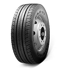Anvelopa LKW 2116563 KLD03 KUMHO Truck tyre Long distance Drive 3PMSF 150/147K labels: fuel efficiency class - D wet grip class - C rolling noise and resistance measuring class - 73 dB B snow grip - Ye KUMHO 295/60R22.5 CKU KLD03