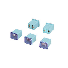 Siguranta Fuse set current rate: 20 A colour light blue quantity per packaging: 5 pcs low profile DRESSELHAUS 4689/000/17 20