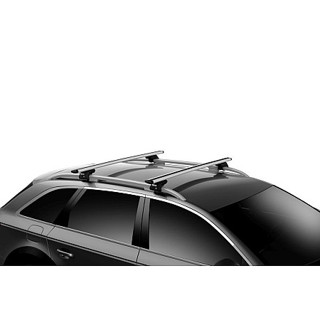 Picior portbagaj, plafon Roof rack feet 710410 SlideBar WingBar WingBar Evo 4 pcs Protruding railings lifting capacity:100 kg MERCEDES GLK X204 SKODA FABIA II FABIA III KAMIQ KAROQ KODIAQ 02.04- THULE THU 710410