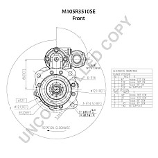 Electromotor 24V 75kW PRESTOLITE ELECTRIC PE M105R3510SE