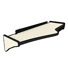 Raft interior cabina ofer Raftul cabinei lung Panou LED lumina alba sertar suplimentar sub blatul mesei lung culoare: sampanie serie: ELEGANCE SCANIA F-CORE F-CORE FT17 CHAMP