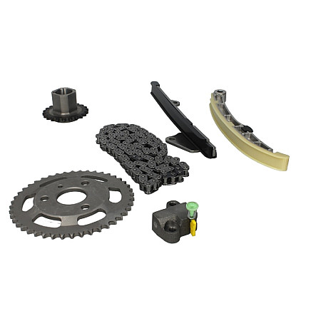 Chit lant de distributie Timing set chain + sprocket TOYOTA AURIS COROLLA YARIS YARIS VERSO 1.4D 09.00-12.18 HERTH+BUSS JAKOPARTS J1192020