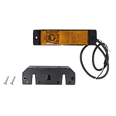 Lampa gabarit Clearance light LED colour: orange L/R with reflector with wire KRONE KRONE KR550017160